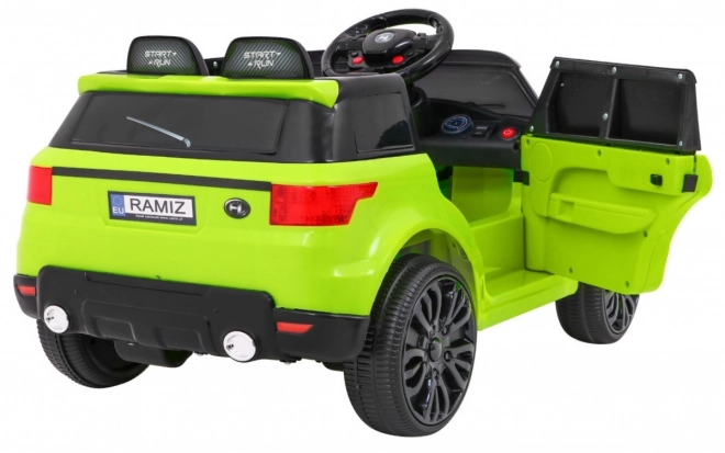 Voiturette électrique Land Rapid Racer verte