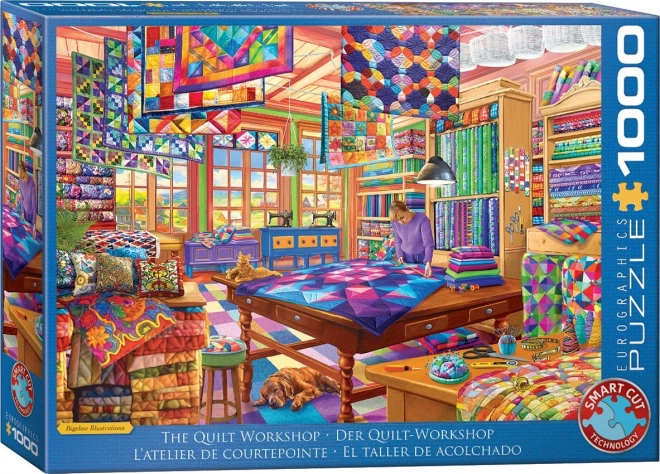 Puzzle Švadlena 1000 pièces Eurographics