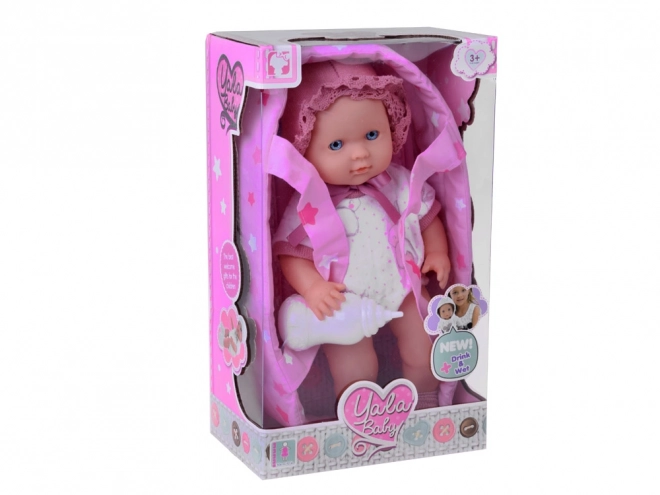 Poupée bébé avec porte-bébé