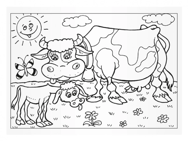 Livres à colorier MFP Animaux domestiques