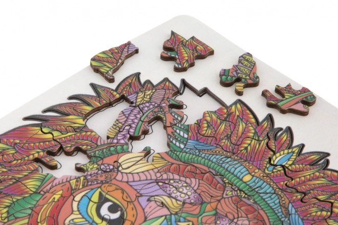 Puzzle Contour MOXY Lion 140 Pièces