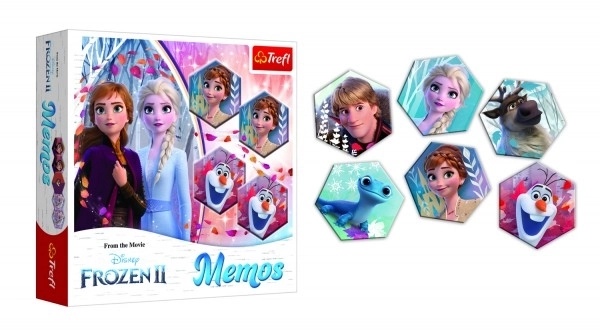 Pexeso papier Royaume de Glace II/Frozen II jeu de société 36 pièces en boîte 20x20x5cm