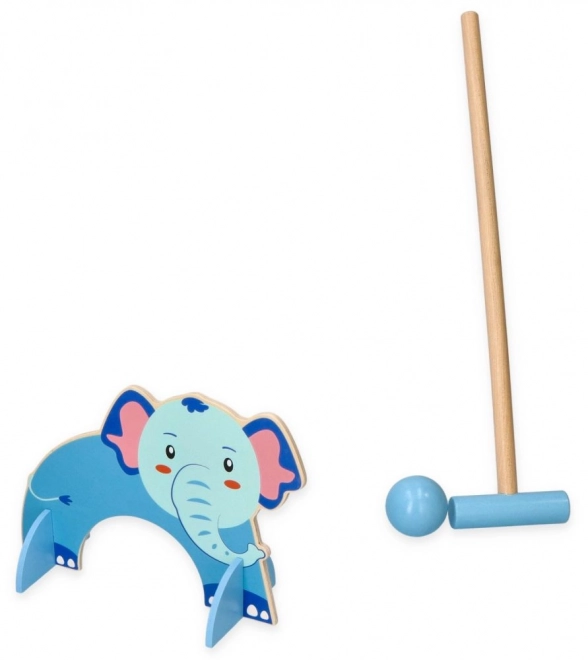 Croquet avec motif d'animaux