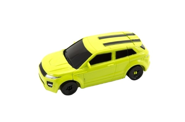 Transformateur auto/robot plastique 18cm en boîte 19x22x6cm - 1 pièce