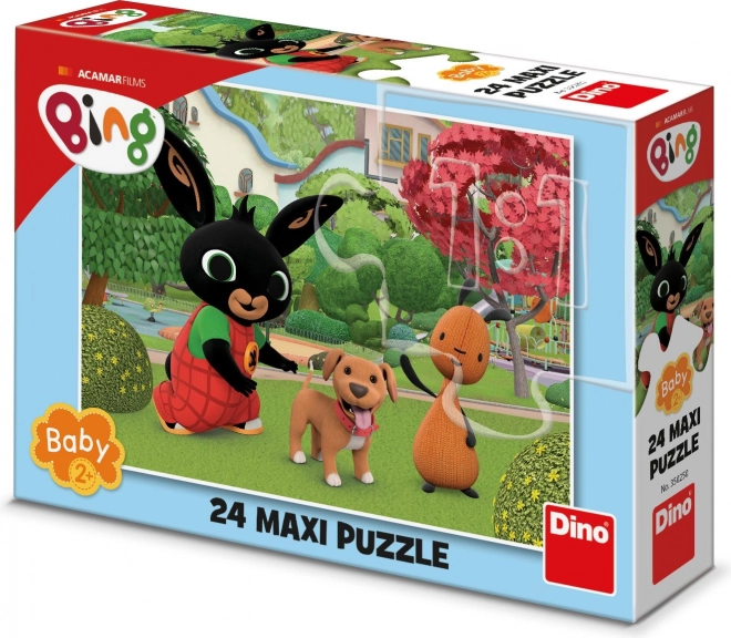 BING AVEC LE CHIEN 24 Maxi Puzzle