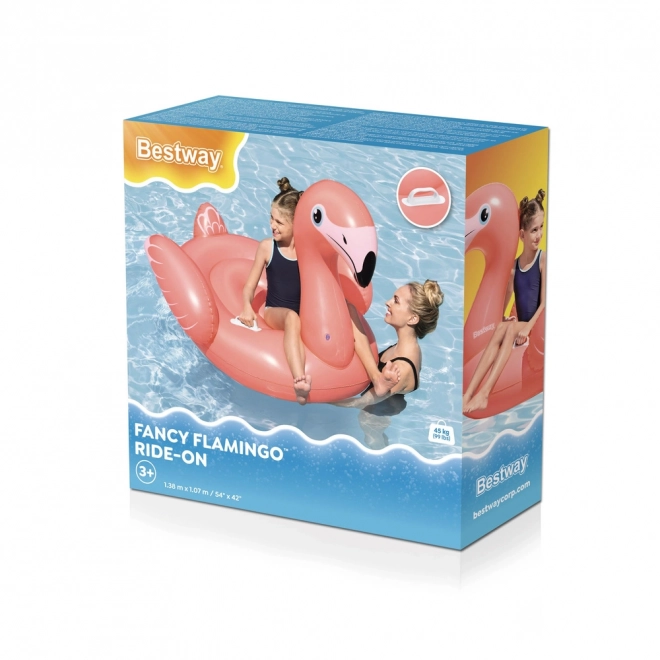 Flamant Rose Gonflable Bestway 138 x 107 cm