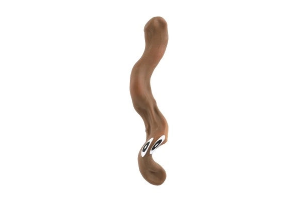 Caca antistress 14cm élastique et malléable en sachet 12pcs dans une boîte