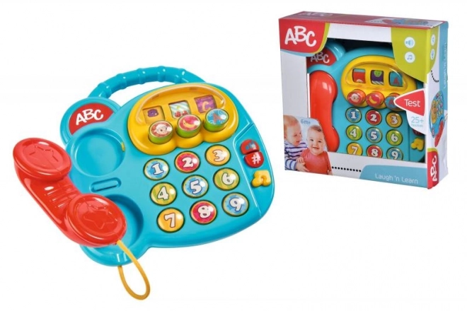 Téléphone interactif pour bébé ABC