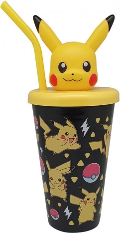 Gourde pour enfants Pokémon 450 ml avec paille KiDS Licensing