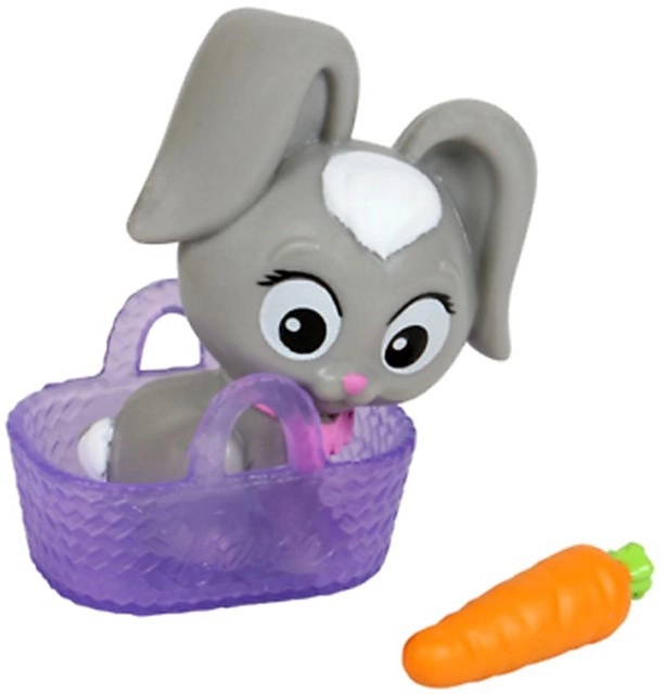 Mattel Barbie lapin dans un panier avec une carotte