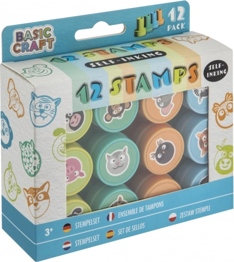 Différents motifs colorés