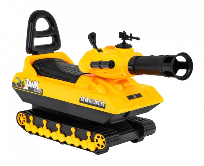 Tank de conduite pour enfants 3 en 1 avec tourelle pivotante et klaxon