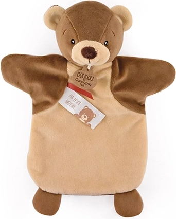 Marionnette en peluche Ourson 25 cm