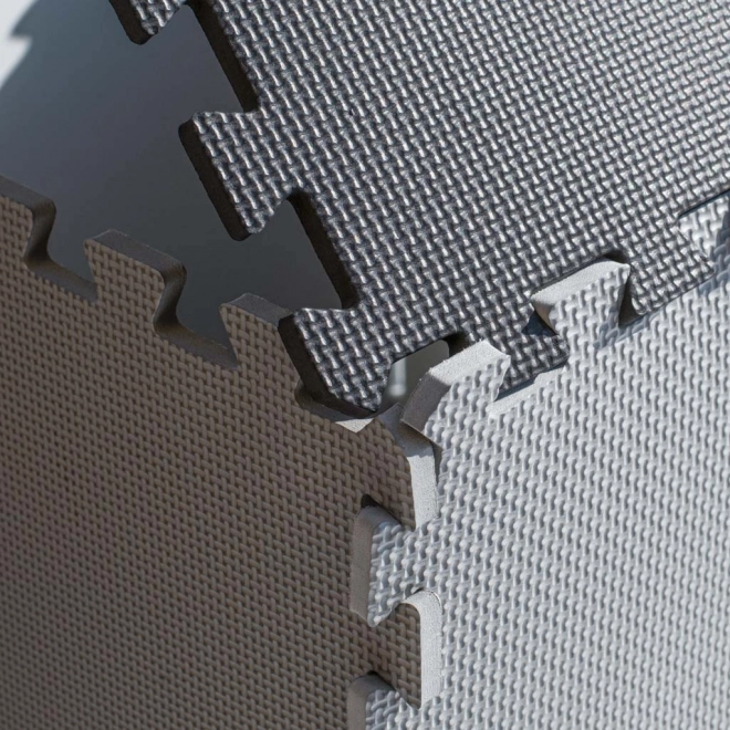 KIK Puzzle en mousse Nuances de gris avec bords III. (58x58)