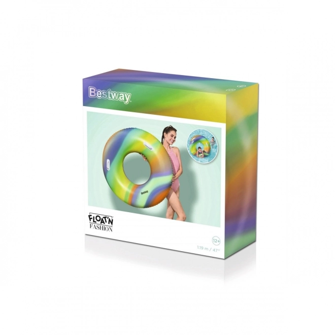 Cercle de natation coloré Bestway Rainbow