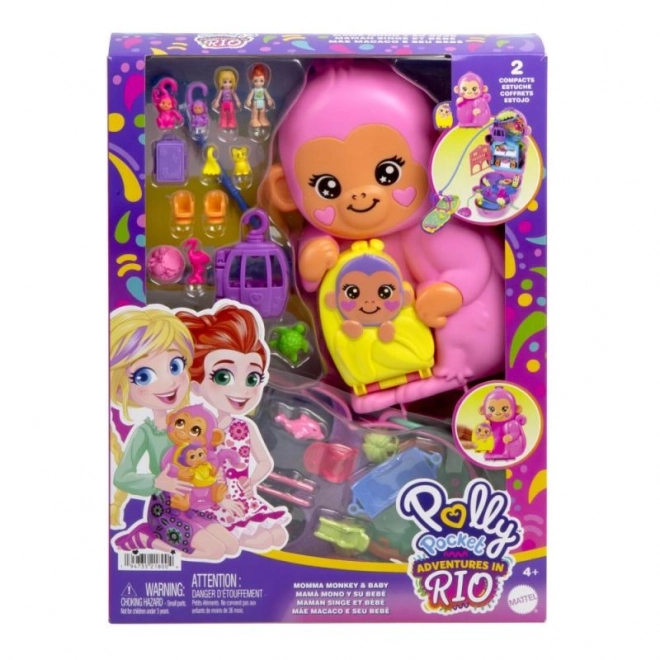 Polly Pocket Aventures à Rio - Singe