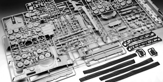 Modèle en plastique Leopard 2A6/A6NL