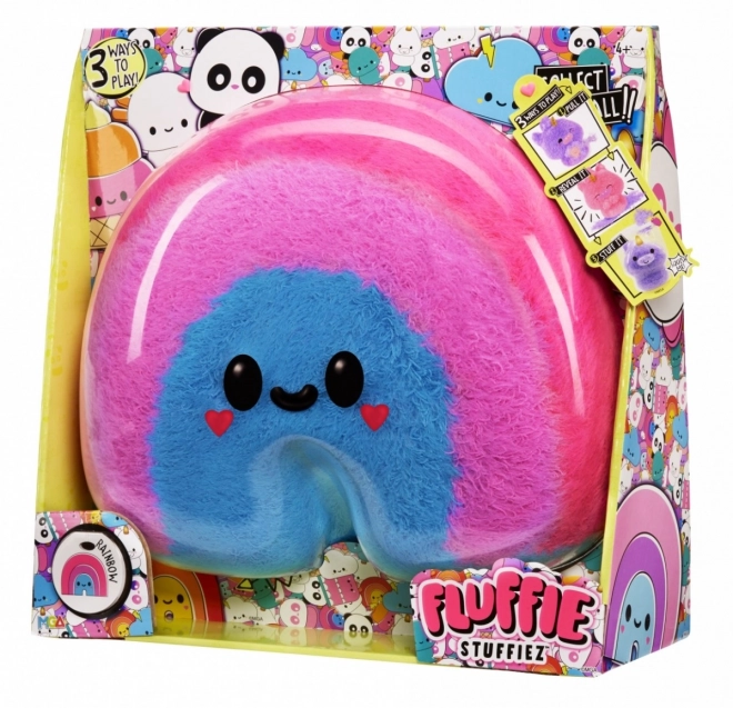 Fluffie Stuffiez Grand Doux - Arc-en-ciel
