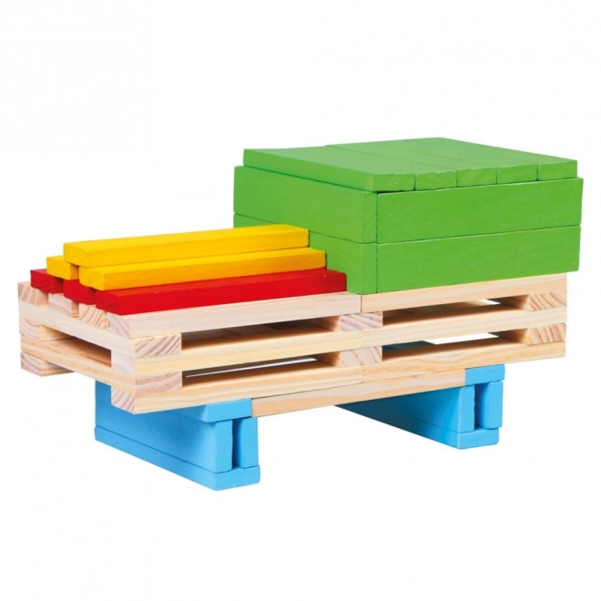 Kit de construction en bois Bino - 150 pièces
