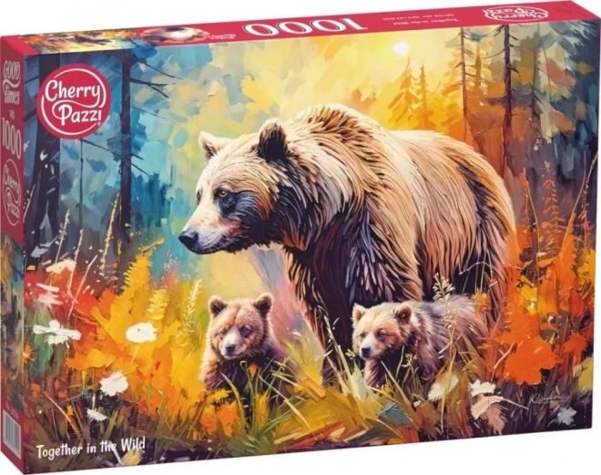 Puzzle Ensemble dans la nature 1000 pièces