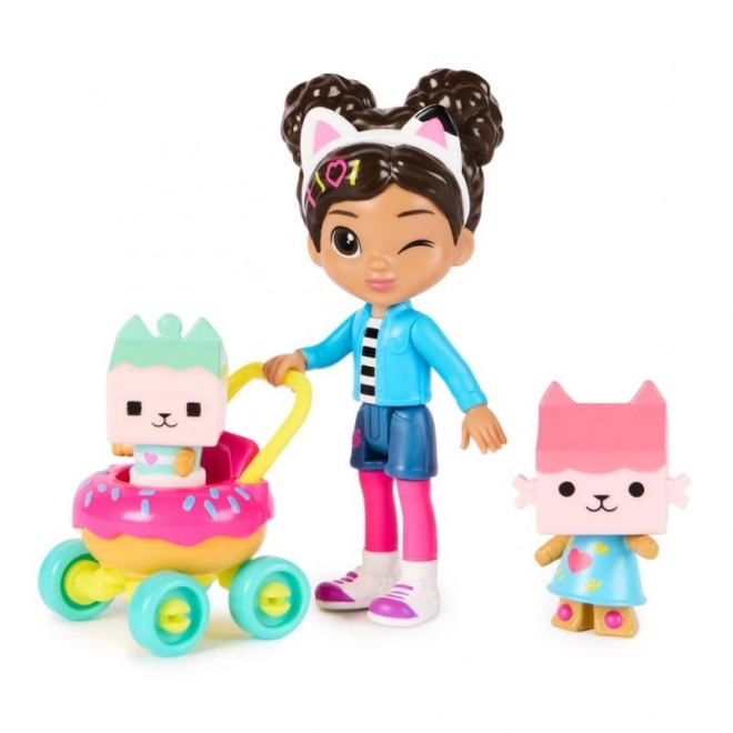 Gabby Kocourek Maison de Construction avec Figurines et Accessoires
