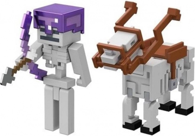 Figurines Minecraft Ravager et Raid 2-pack