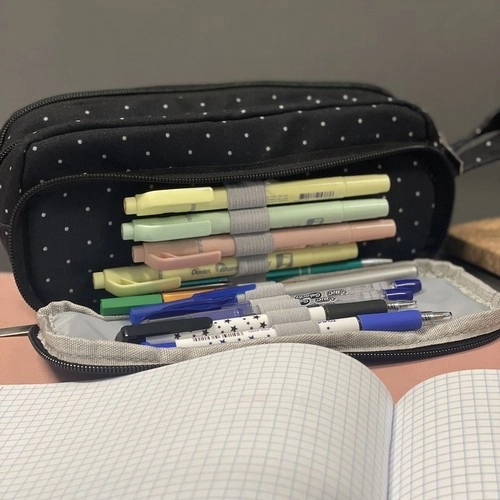 Trousse triple - noir Maaleo 24511
