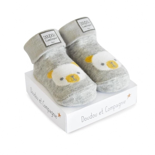 Doudou Chaussettes universelles 0-6 mois 1 paire