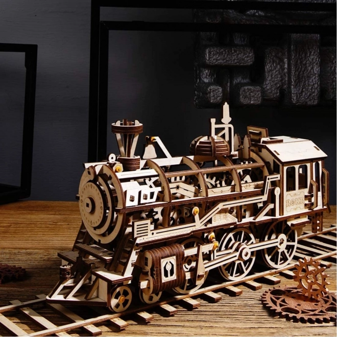 Locomotive - Kit de construction en bois 3D