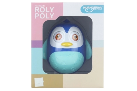 Rolly polly bleu pingouin