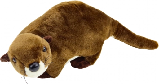 Jouet en peluche loutre marron 37 cm