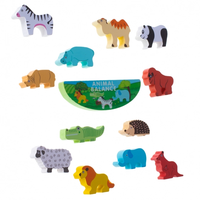 Jouet d'équilibre avec animaux