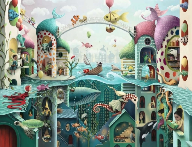 Puzzle Ravensburger 2000 pièces – If Fish Could Walk