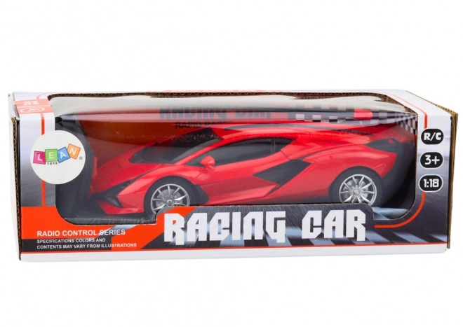 Voiture de course télécommandée RC rouge 1:22