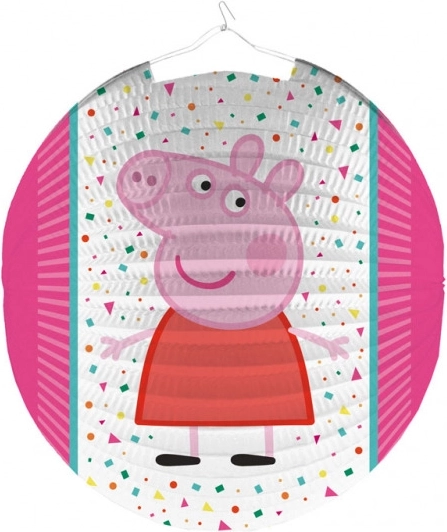 Lampion rond avec motif PEPPA PIG
