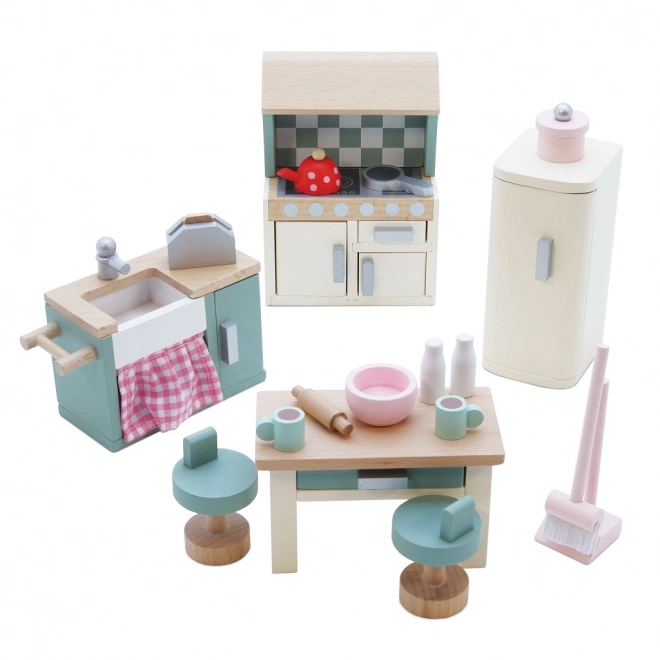 Mobilier pour maison de poupée - Cuisine Daisylane