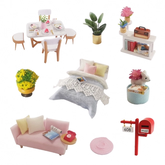 Modèles miniatures de maison Dôma couleurs émaillées