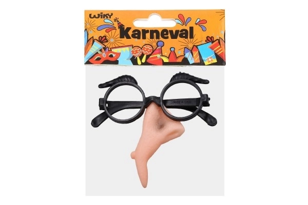 Ensemble de carnaval - sorcière (nez + lunettes)
