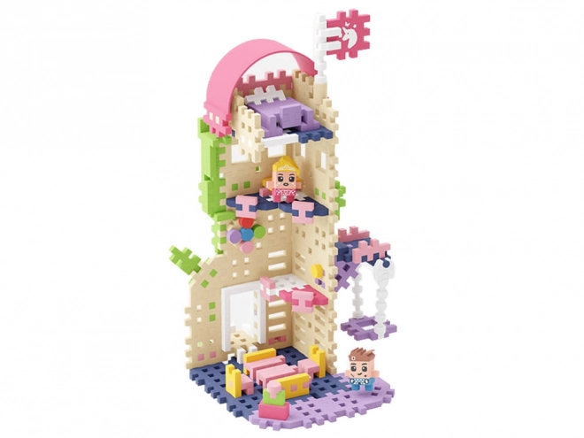 Jeu de construction Waffle Mini - Princesse: La Tour de la fantaisie