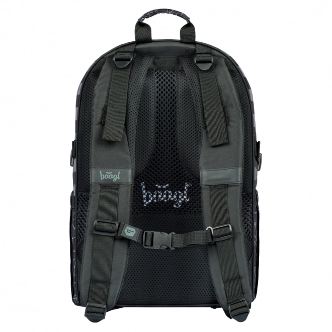 BAAGL Sac à dos scolaire Skate Wednesday Nevermore