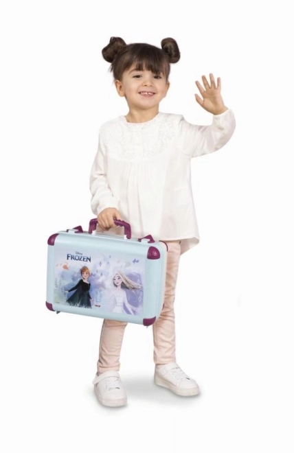 Malette cosmétique avec accessoires La Reine des Neiges