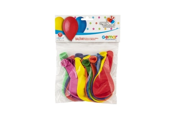 Ballons gonflables colorés - 15 pièces