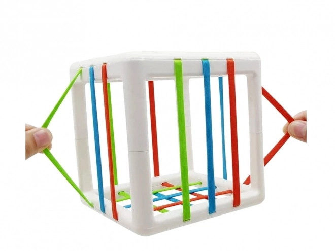Cube trieur pour enfant avec couverture en caoutchouc