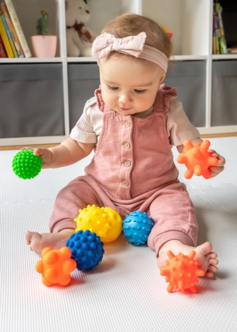 Tullo Boules Sensorielles - 8 boules sans trous