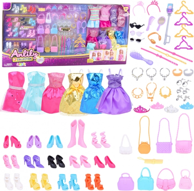 Grand Ensemble de Mode Anlily Robes et Accessoires 65 pièces
