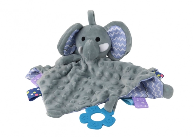 Couverture en peluche Éléphant Hochet Hochet