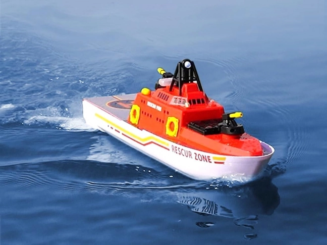 Bateau de Sauvetage Pompiers Télécommandé