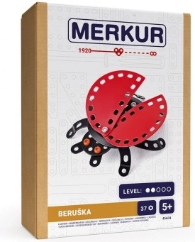 Set de construction MERKUR coccinelle, 37 pièces