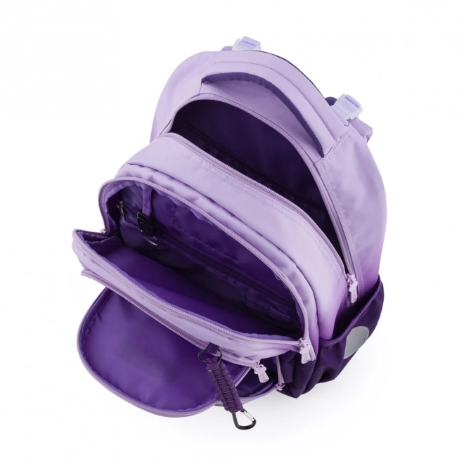 Sac à dos scolaire Oxy Next en ombre violet