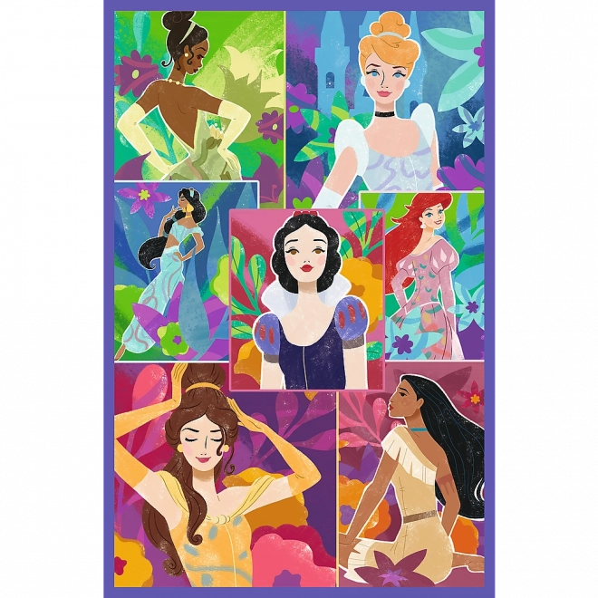 Puzzle 3x80 Disney Princesses Amies Trefl